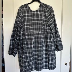 Plaid dress